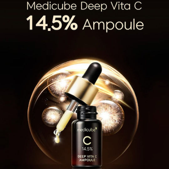 Medicube Deep Vita C Anti-aging Ampoule Face Serum with Vitamin C for Brightening 10gr