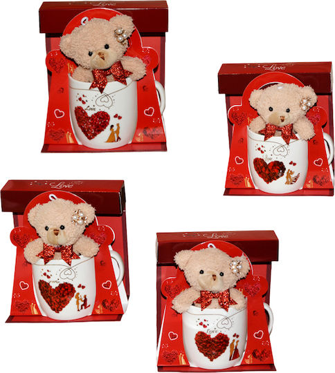 Δωρόσημο Κούπα από Πορσελάνη Λευκή