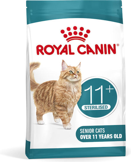 Royal Canin Ageing 11+ Sterilised Trockenfutter für ältere sterilisierte Katzen mit Geflügel 2kg