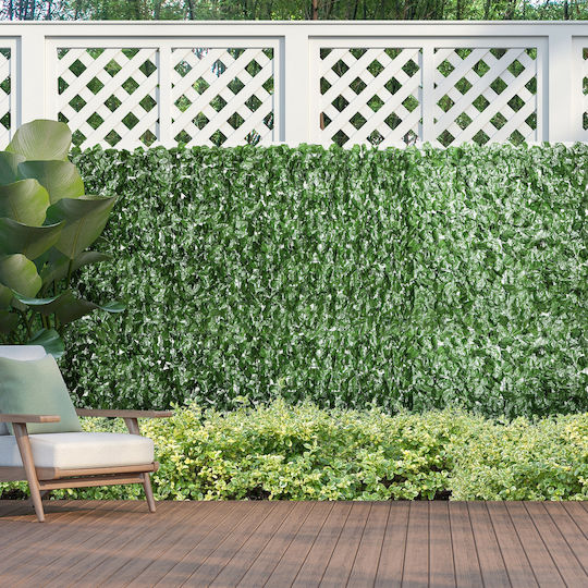 Outsunny Panou artificial de frunziș 1x3m