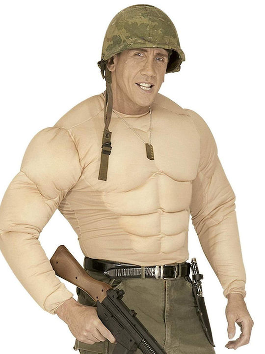 Carnival Costume Muscles Super Soldier