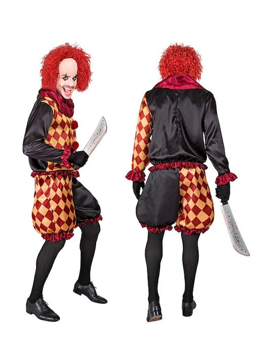 Costum de Carnaval Clovn Înfricoșător
