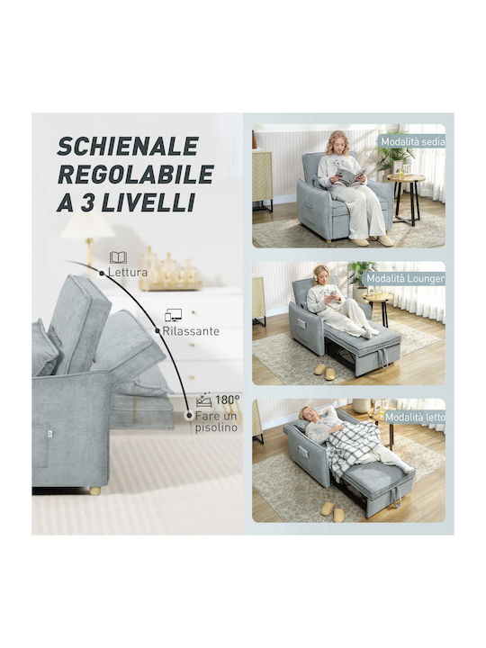 Schlafsessel Gray 88x84x87cm