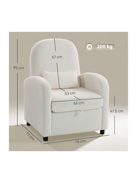Polițronă Crem 76x77x95cm