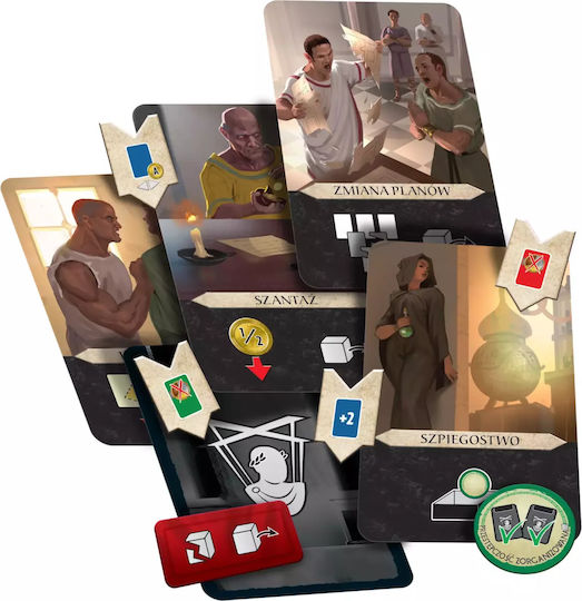 Game Expansion 7 Wonders Duel: Agora for 2 Players 10+ Years Old (PL) Rebel