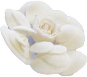 Camellia Flower Sanel Decorative 10cm Non-Edible In EU