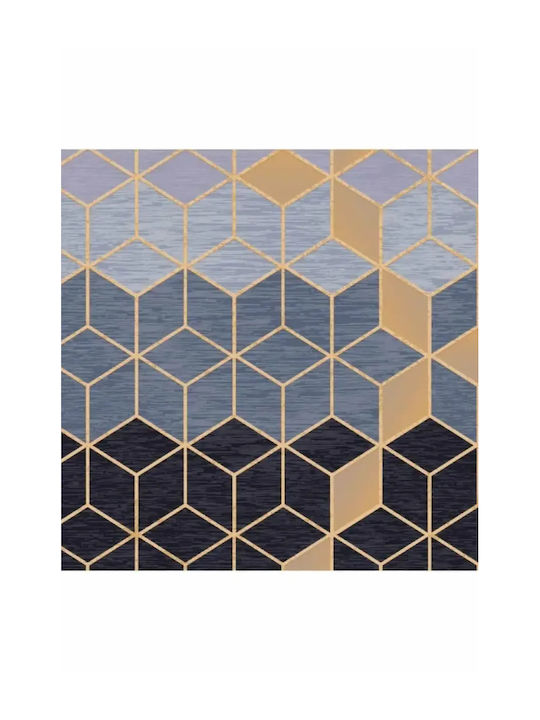 Bath Mats Pattern of Shells and Stars Colorful 60 x 60 cm