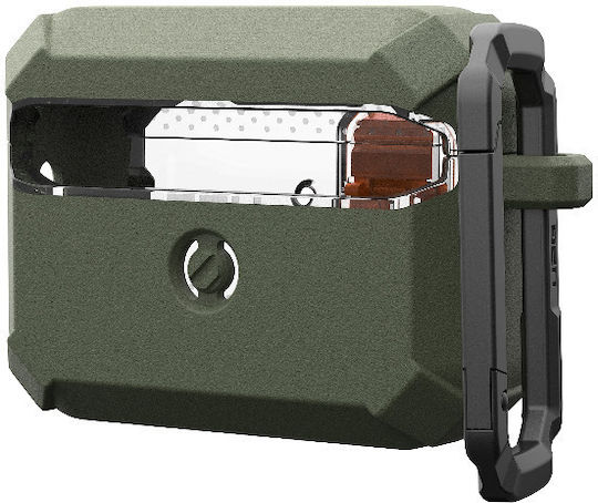 UAG Plasma Калъф с кука в Зелен цвят за Apple AirPods Pro 3