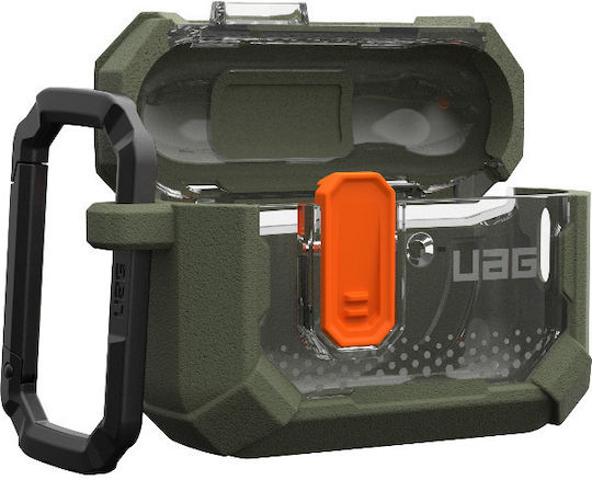UAG Plasma Калъф с кука в Зелен цвят за Apple AirPods Pro 3