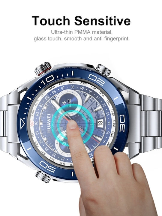 Enkay 2 Pieces Full Flexi Glass Huawei Watch Ultimate Black