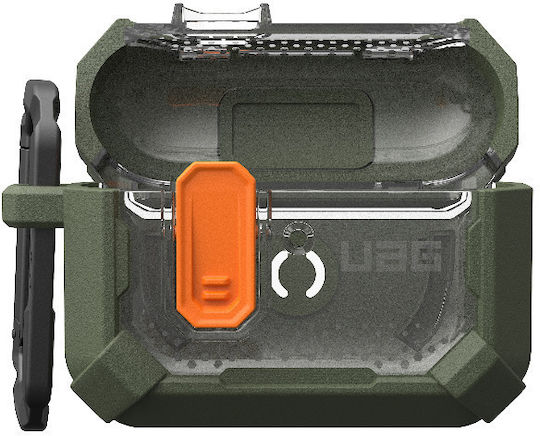 UAG Plasma Калъф с кука в Зелен цвят за Apple AirPods Pro 3