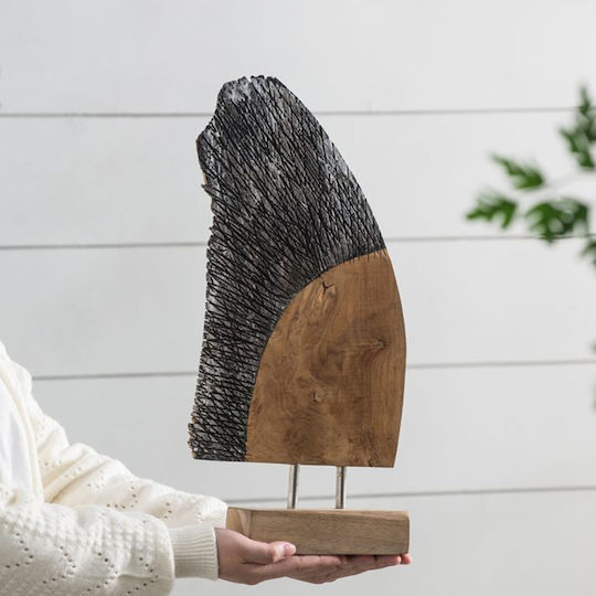 Artekko Διακοσμητικό Χώρου από Ξύλο 32x10x40cm