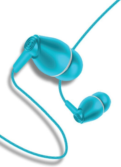 ATC Hfr1 In-ear Handsfree Headphones with Connector 3.5mm Blue