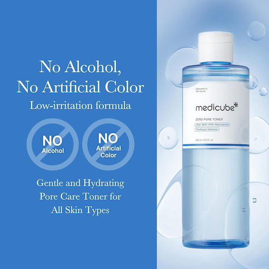Medicube Zero Pore Lotion Τόνωσης Προσώπου με AHA, BHA & Πανθενόλη 250ml