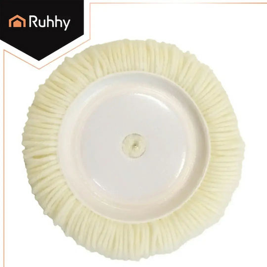 Polishing Fur 130mm Ruhhy Velcro Polisher & Drill