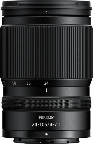Nikon Camera Lens 24-105mm f/4-7.1 Macro for Nikon Z Mount Black