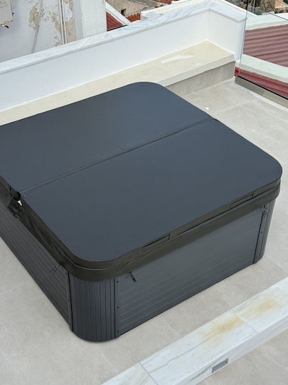 Oxygon Badewanne Acryl mit Hydrotherapie 205x205cm