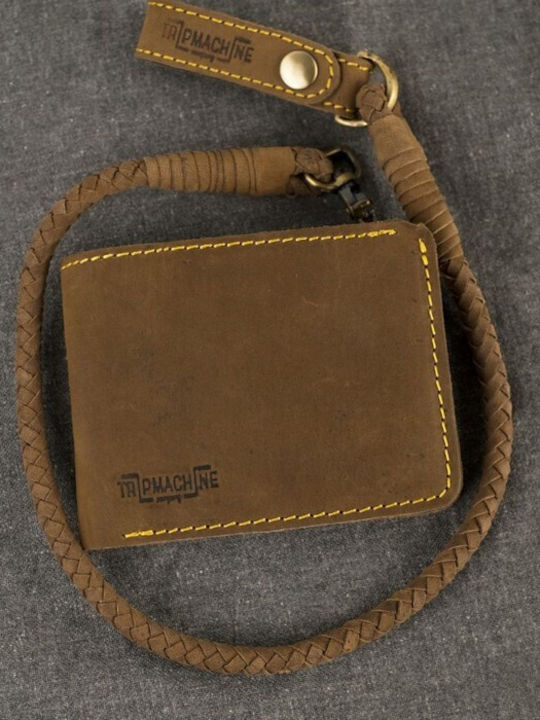 Guitarists Tobacco Leather Men's Wallet Classic Brown