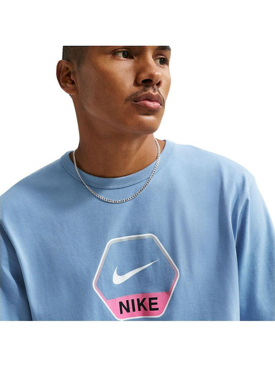 Sportswear T-Shirt Hellblau