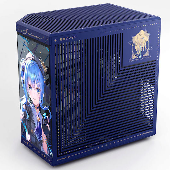 HYTE Y70 Gaming Middle Tower Carcasă PC cu Deschidere Laterală Hoshimachi Suisei