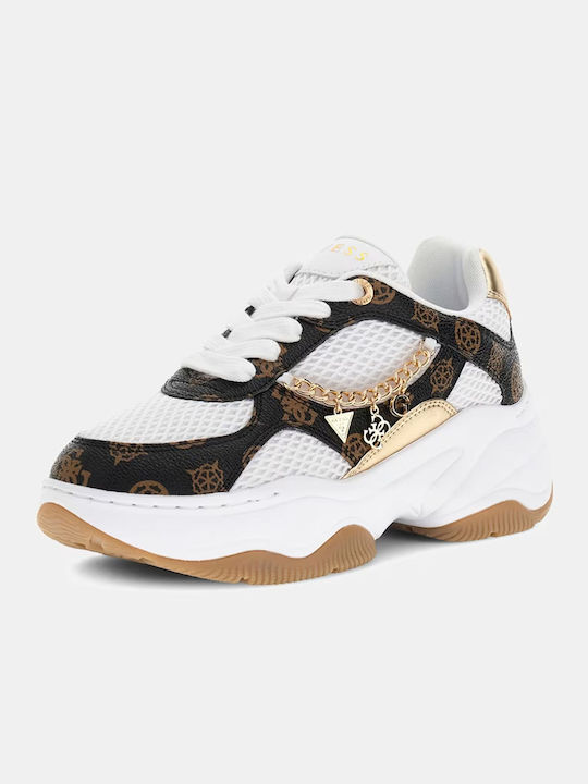 Guess Sneakers Λευκά