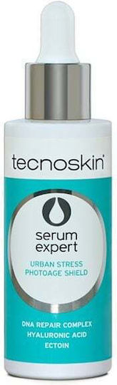 Tecnoskin Expert Urban Stress Photoage Shield Serum Gesicht mit Hyaluronsäure für Entgiftung 30ml
