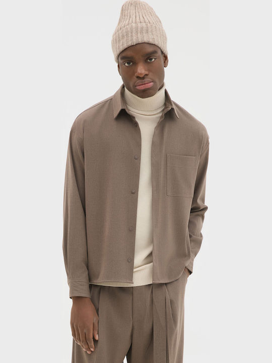 Long-sleeved Shirt Brown