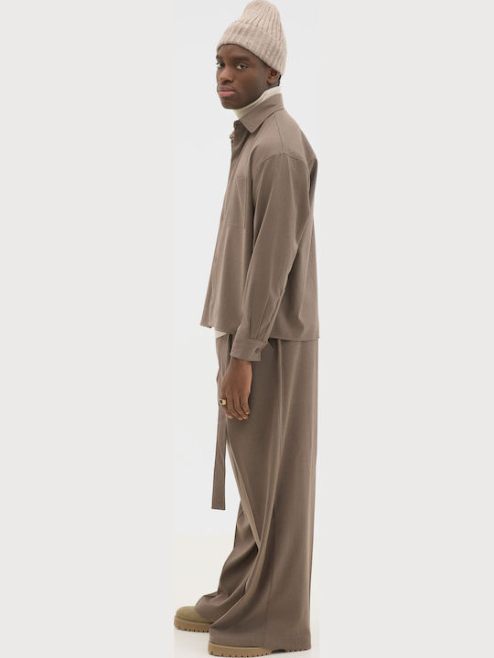 Long-sleeved Shirt Brown