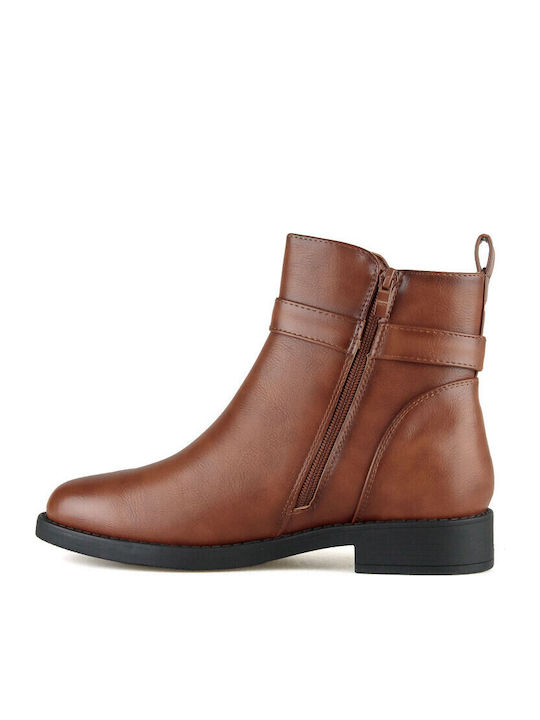 Stiefeletten Damen Braun