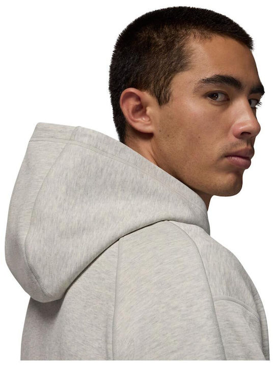 Dri-Fit Sweatshirt with Hood Gray