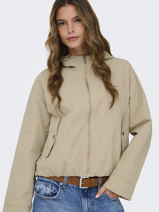Women's Lifestyle Jacket for Winter Khaki
