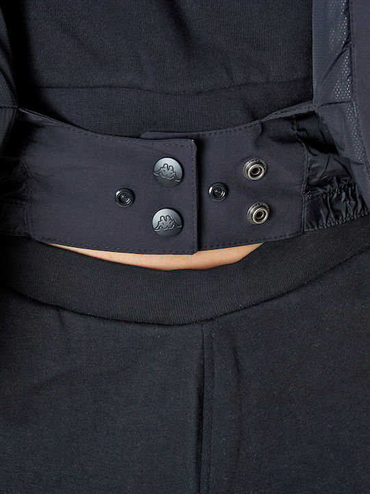 Women's Sports Jacket Waterproof for Winter with Hood Black