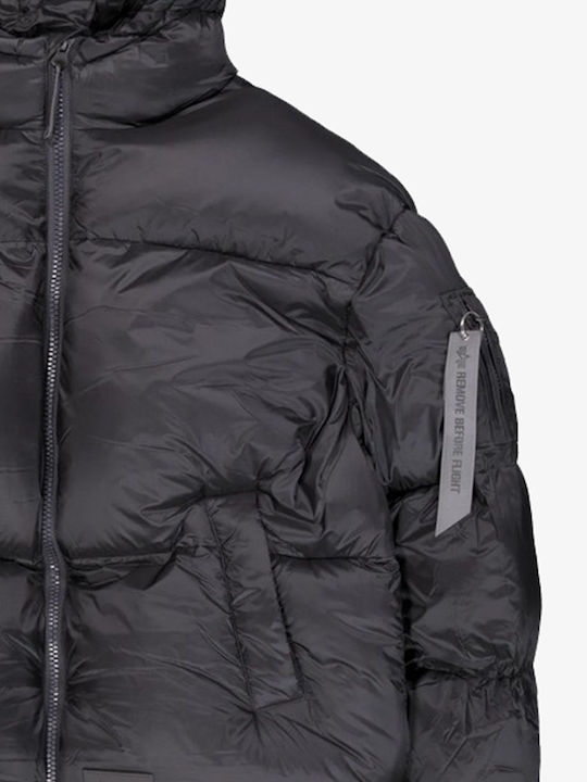 Winter Jacket Puffer Gray