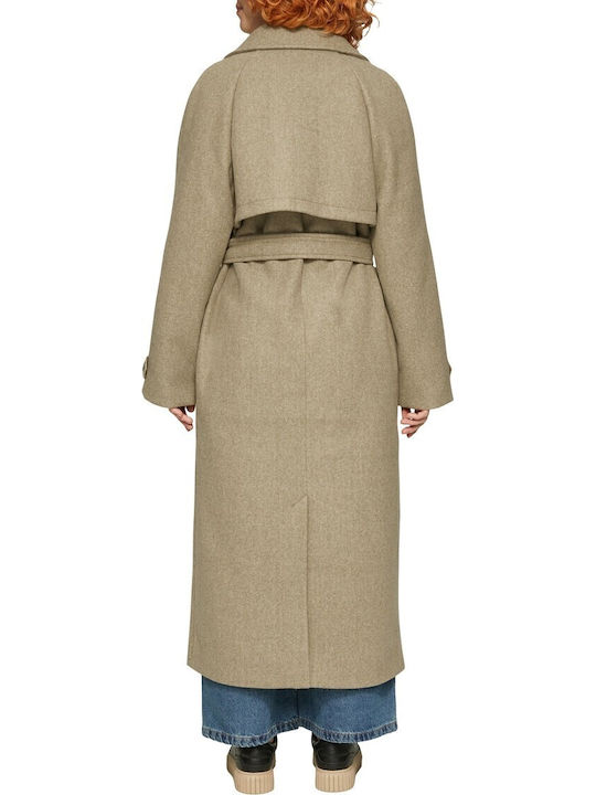 Дамско Khaki Палто