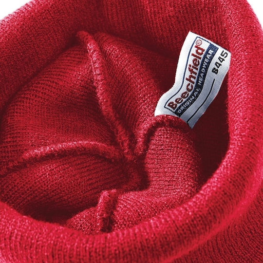 Stranger Things Beanie Unisex Beanie mit Rippstrick in Lila Farbe