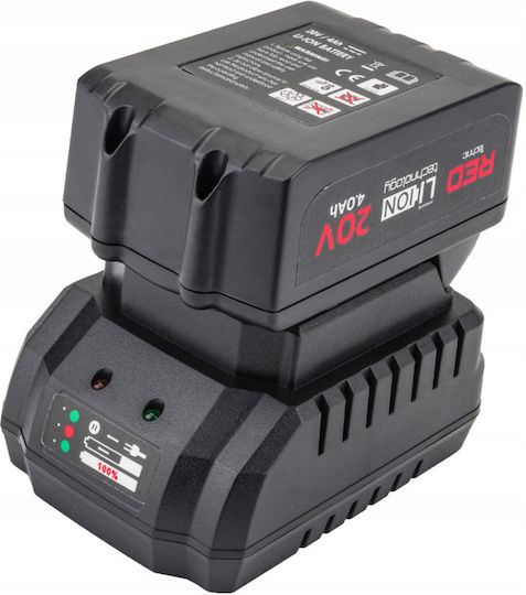 Red Technic RTAKU0026 Безчетков Ударен гайковерт с Приемник 1/2"