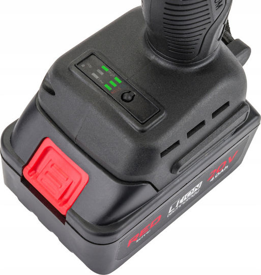 Red Technic RTAKU0026 Безчетков Ударен гайковерт с Приемник 1/2"