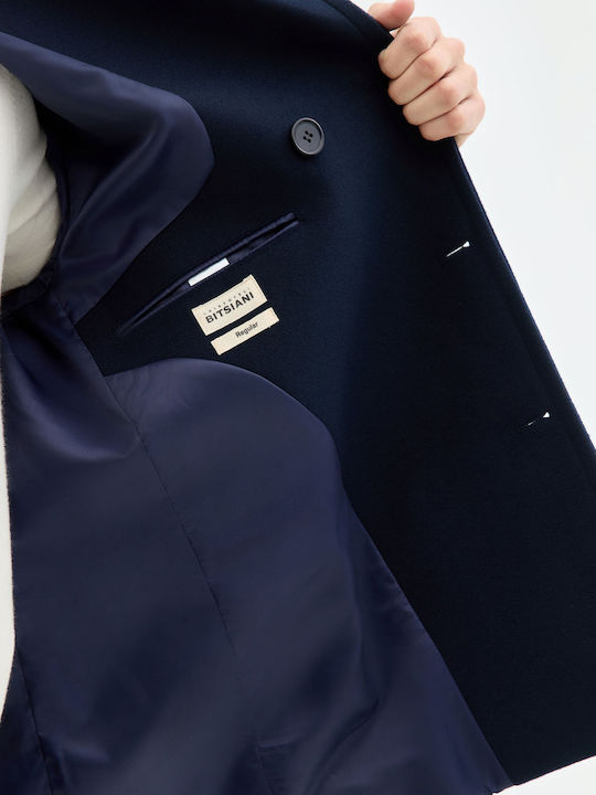 Men's Coat Navy Blue