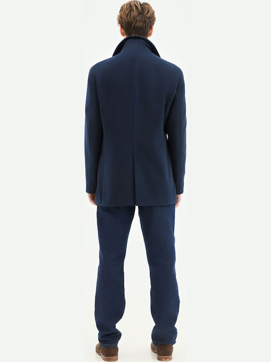 Men's Coat Navy Blue