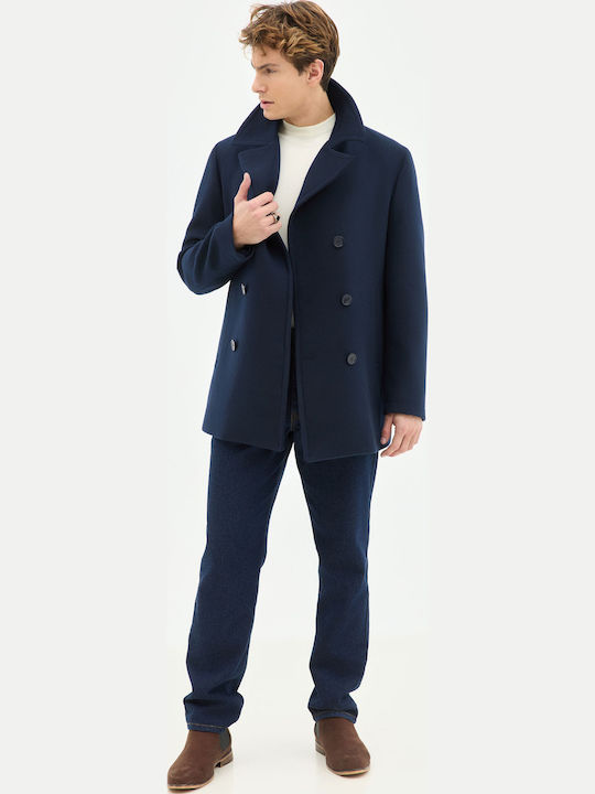 Men's Coat Navy Blue