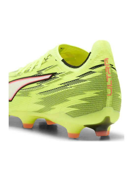 PUMA Ultra 6 Match Fußballschuhe mit Stollen Gelb