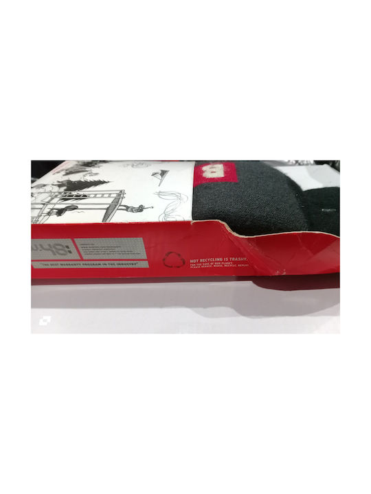 Burton Emblem Șosete de schi și snowboard Negre 1 pereche