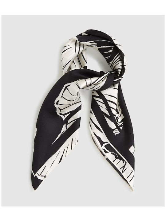 Karl Lagerfeld Women's Silk Multicolour Shawl