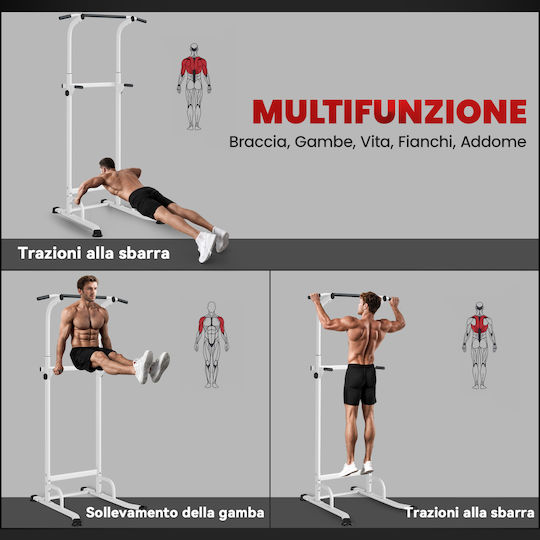 Sportnow Bară de tracțiune multiplă pentru Utilizator până la 120kg