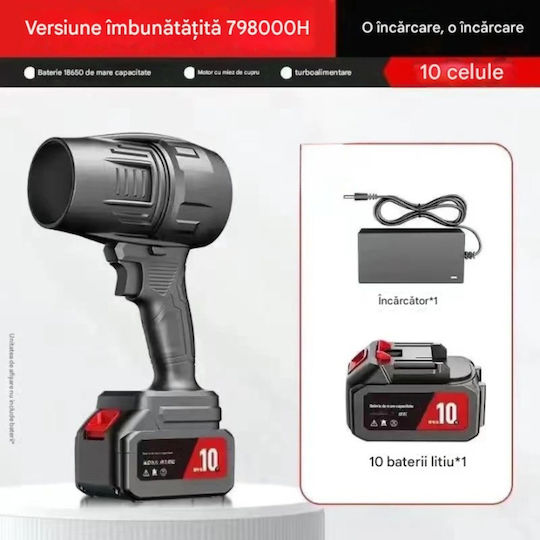 Suflantă De Mână 21 Volt Cu 2 Baterii