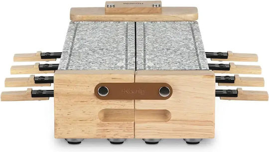 HKoenig Tabletop Grătar Electric Raclette 1400W Grătare electrice cu Termostat Reglabil