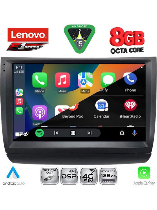 Lenovo Car Audio System for Toyota Prius 2003-2009 (Bluetooth/USB/WiFi/GPS/Apple-Carplay/Android-Auto) with Touch Screen 9"