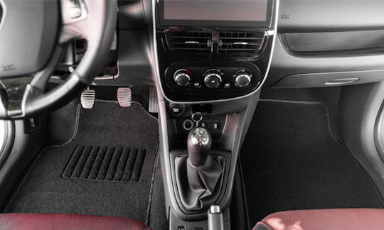 Cartech Set of Front and Rear Mats 4pcs Black