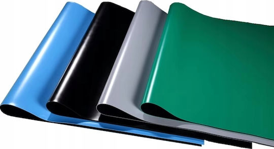 ESD Antistatik-Matte Blau Rolle 0,6m x 10m Dicke 2mm