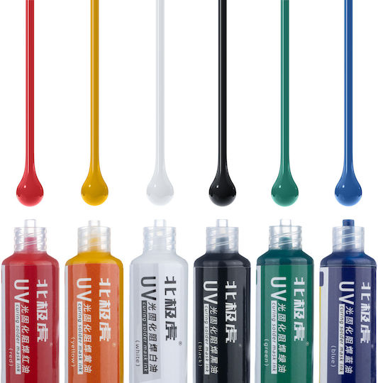 Orange Solder Mask 10ml Applicator